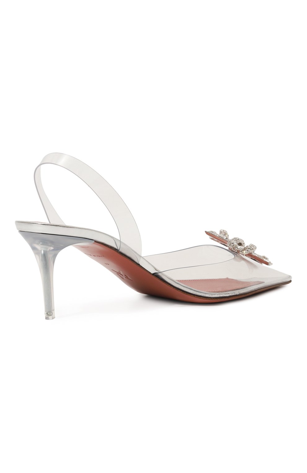 Туфли rosie AMINA MUADDI, арт. R0SIE GLASS SLING 60/PVC, фото 5