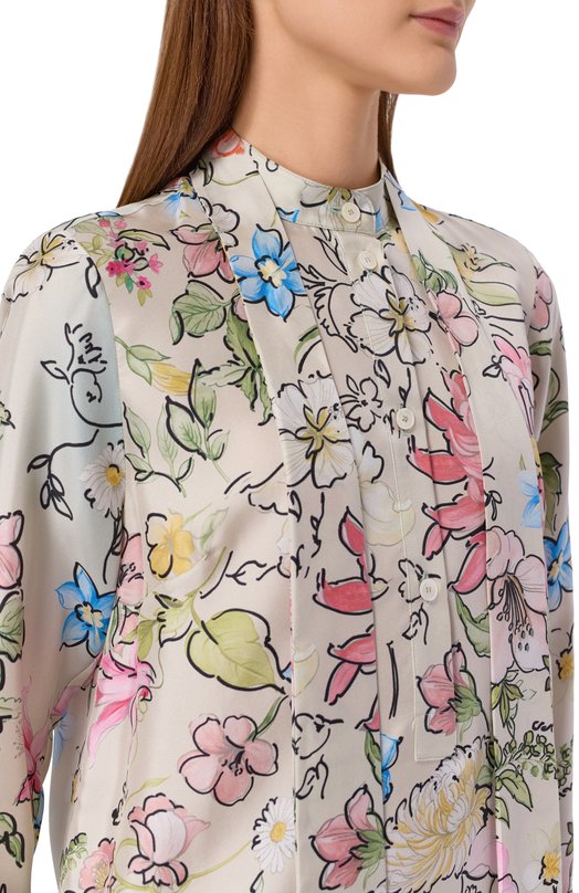 Блузка Elie Saab SH141NR26/TS001 Разноцветный  SH141NR26/TS001 Фото 5