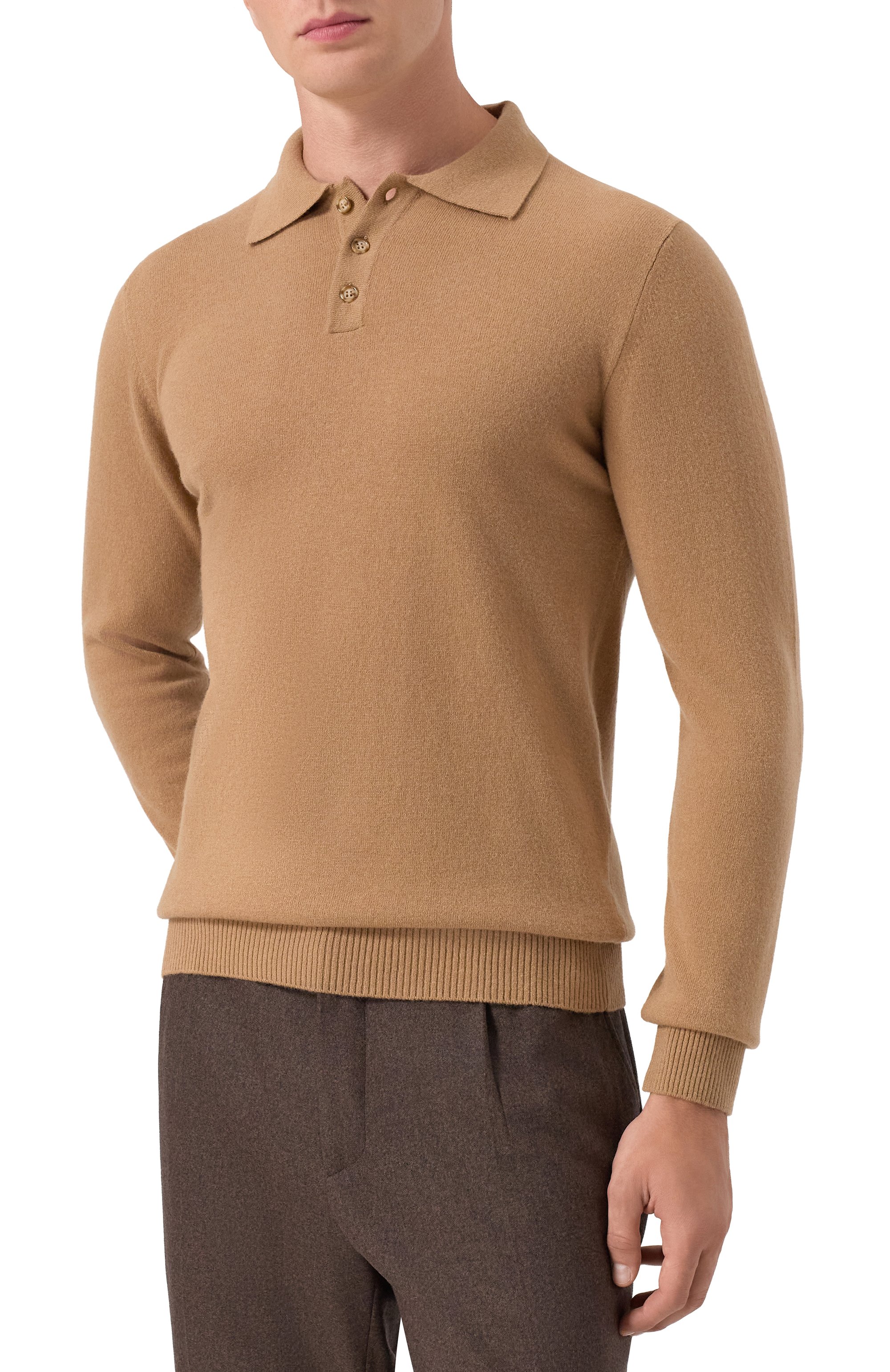 Поло из шерсти и кашемира DANIELE FIESOLI, арт. DF0066, фото 3