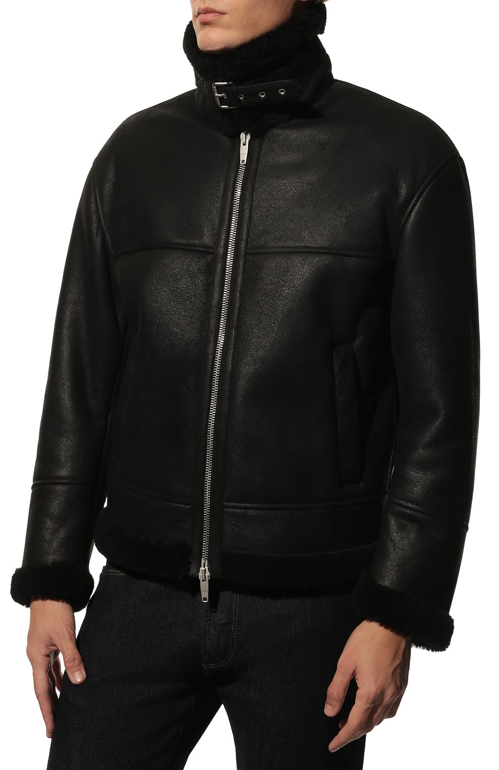 Дубленка из овчины DRM, арт. SKR5002/D2137, фото 3