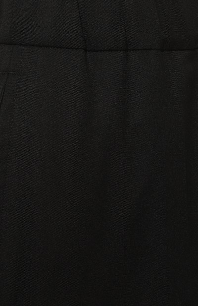 Брюки KAZUYUKI KUMAGAI черного цвета по цене 64850 руб., арт. AP22-037, фото 5 Брюки KAZUYUKI KUMAGAI, арт. AP22-037, фото 5