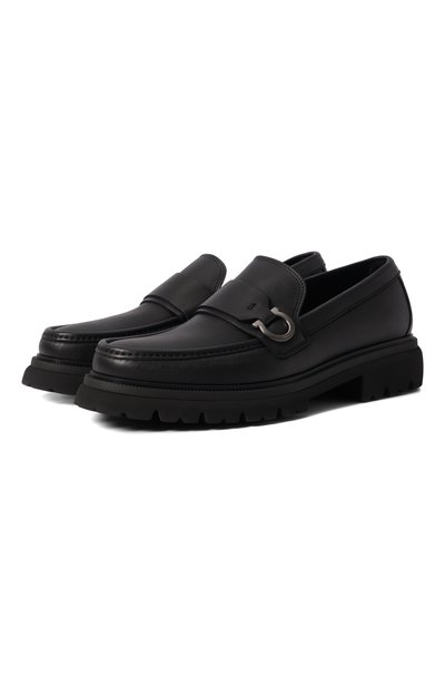 Мужские кожаные лоферы bleecker FERRAGAMO, арт. 029966/784452