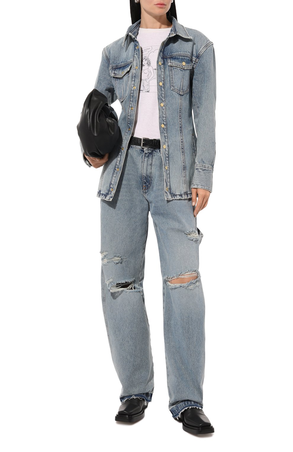 Хлопковая футболка RE/DONE, арт. 024-02WCGT298, фото 2