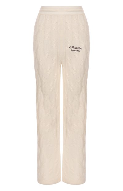 Брюки из кашемира и шерсти sporty & rich x le bristol paris SPORTY AND RICH, арт. PA041517619CR01, фото 1