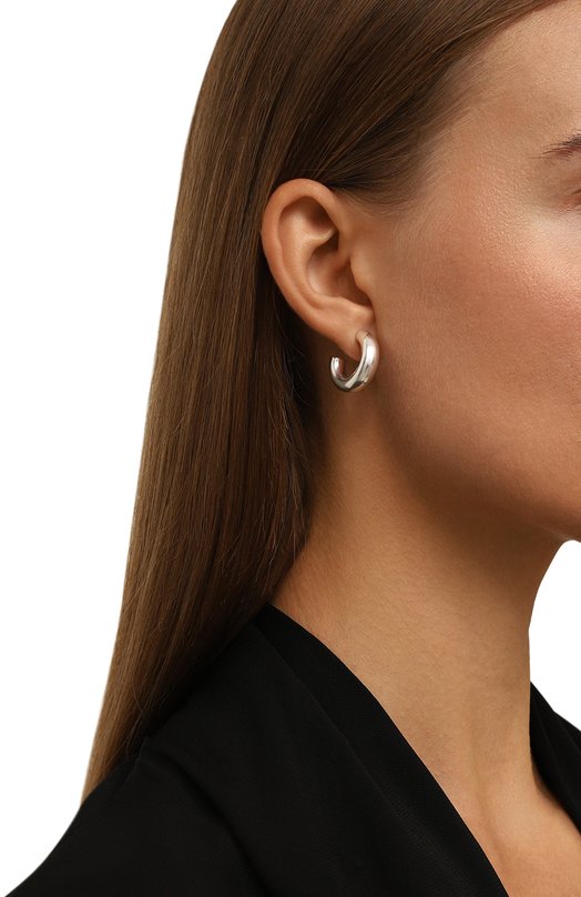 Серьги Copine jewelry HOOPS Серебряный  HOOPS Фото 2