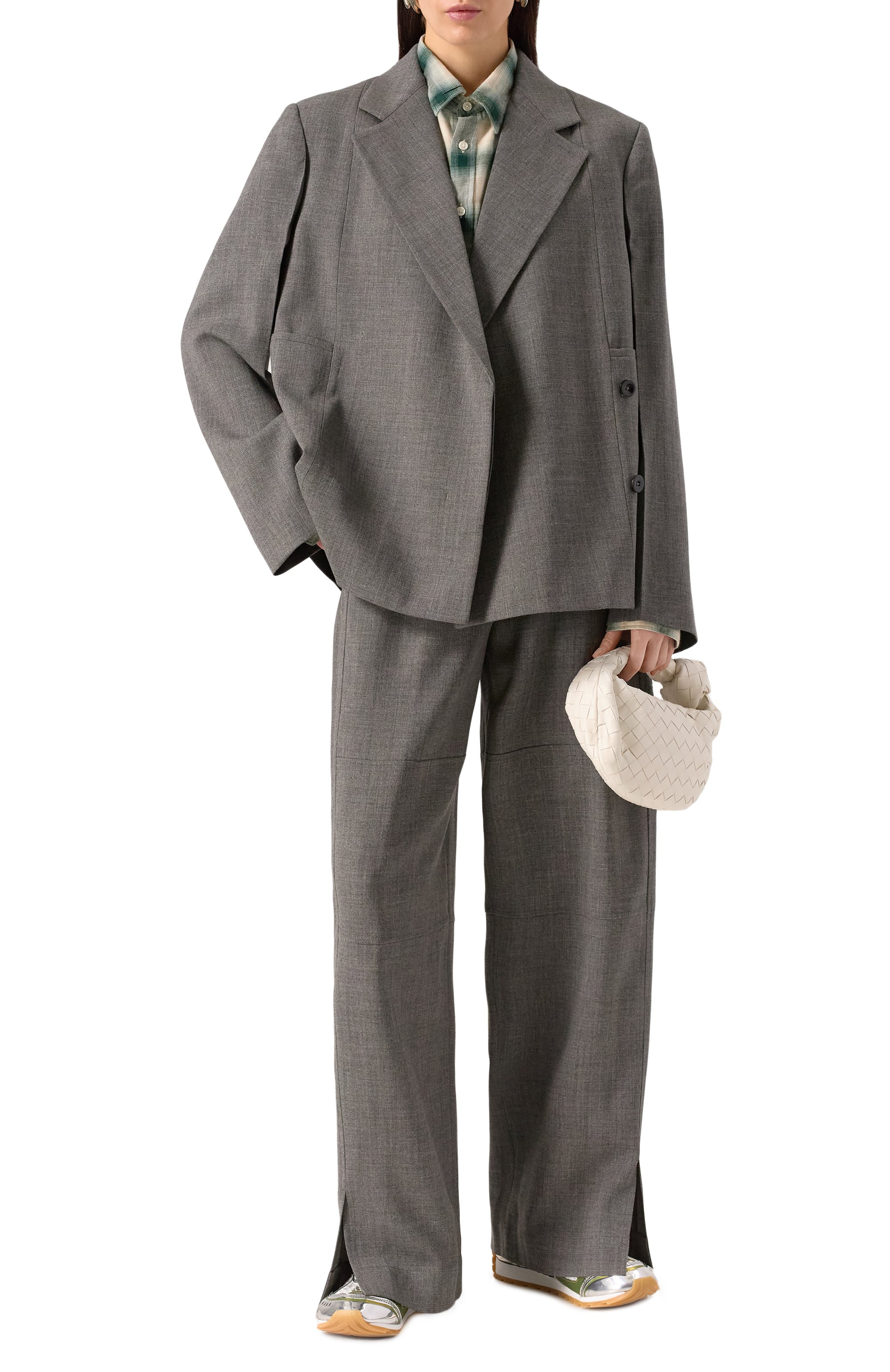 Комбинированные кроссовки orbit BOTTEGA VENETA, арт. 755915-V2X40, фото 2