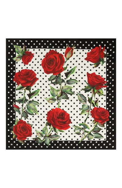 Шелковый платок DOLCE & GABBANA, арт. FN092R/GDCQT, фото 4