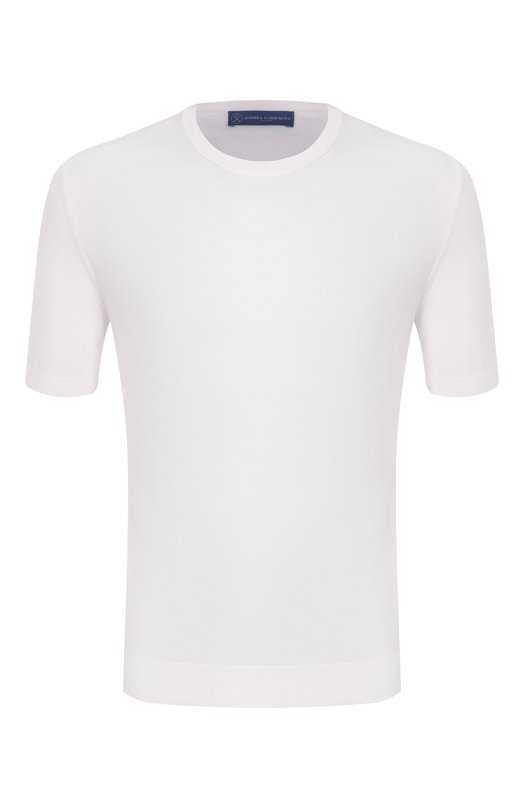 Хлопковый джемпер Andrea Campagna M5426-8055 Белый M5426-8055