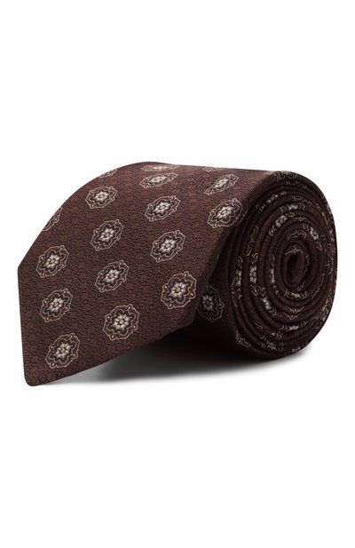 Мужской шелковый галстук CANALI, арт. 18/HJ04342