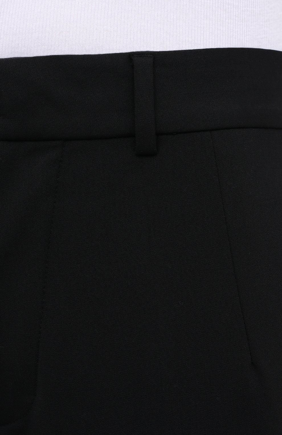 Шерстяные брюки DSQUARED2 черного цвета по цене 57000 руб., арт. S75KB0152/S40320, фото 6 Шерстяные брюки DSQUARED2, арт. S75KB0152/S40320, фото 6