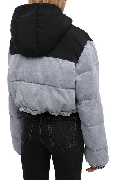 Пуховик ALEXANDER WANG голубого цвета по цене 56550 руб., арт. 4DC4212010, фото 4 Пуховик ALEXANDER WANG, арт. 4DC4212010, фото 4