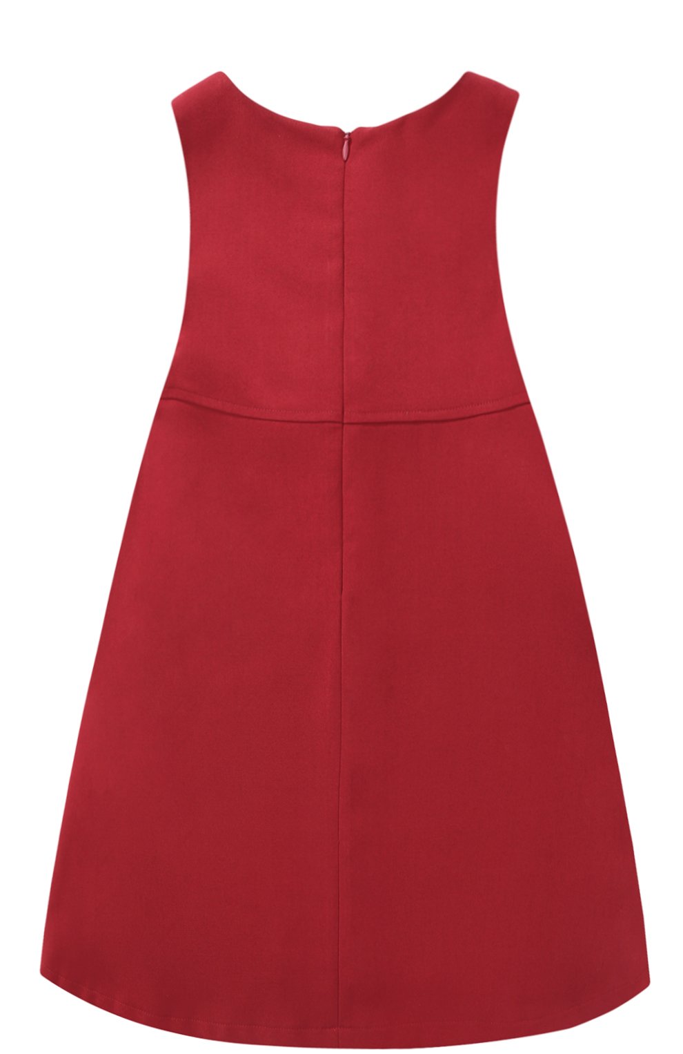 Платье с завышенной талией и бантом ALETTA бордового цвета по цене 15950 руб., арт. AF777381N/4A-8A, фото 2 Платье с завышенной талией и бантом ALETTA, арт. AF777381N/4A-8A, фото 2