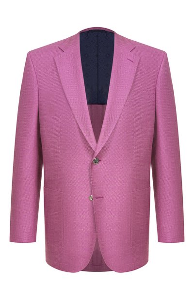 Мужской пиджак из кашемира и шелка STEFANO RICCI, арт. S1RM4322T0/C168HA