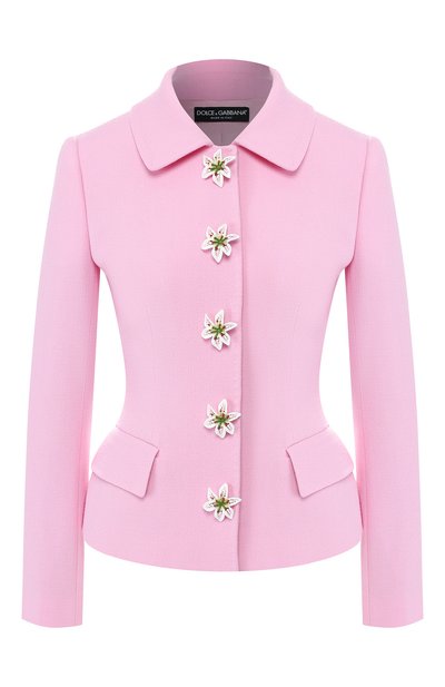 Женский шерстяной жакет DOLCE & GABBANA, арт. F28PEZ/FU2TZ