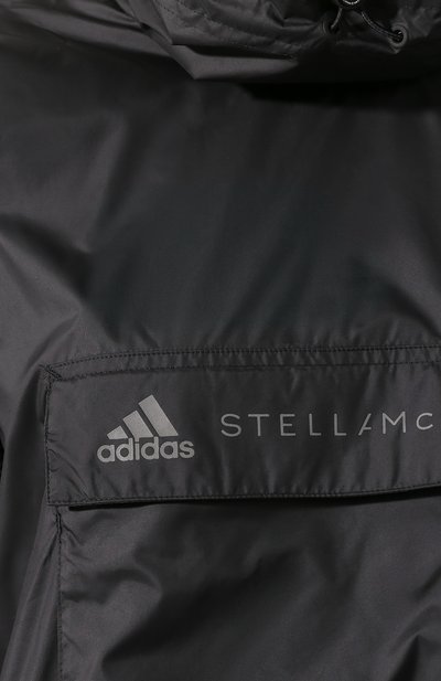 Анорак ADIDAS BY STELLA MCCARTNEY черного цвета по цене 12600 руб., арт. FS9772, фото 5 Анорак ADIDAS BY STELLA MCCARTNEY, арт. FS9772, фото 5