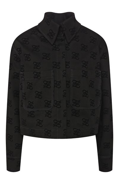 Женская джинсовая куртка FENDI, арт. FLF601 A5XB