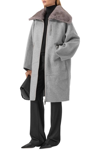 Пальто из шерсти и кашемира MAX AND MOI, арт. H25MILA, фото 2