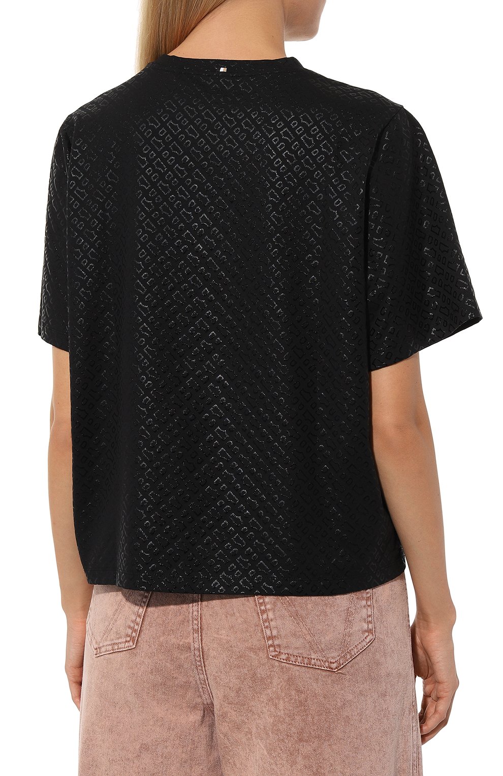 Хлопковая футболка BOSS, арт. 50494353, фото 4