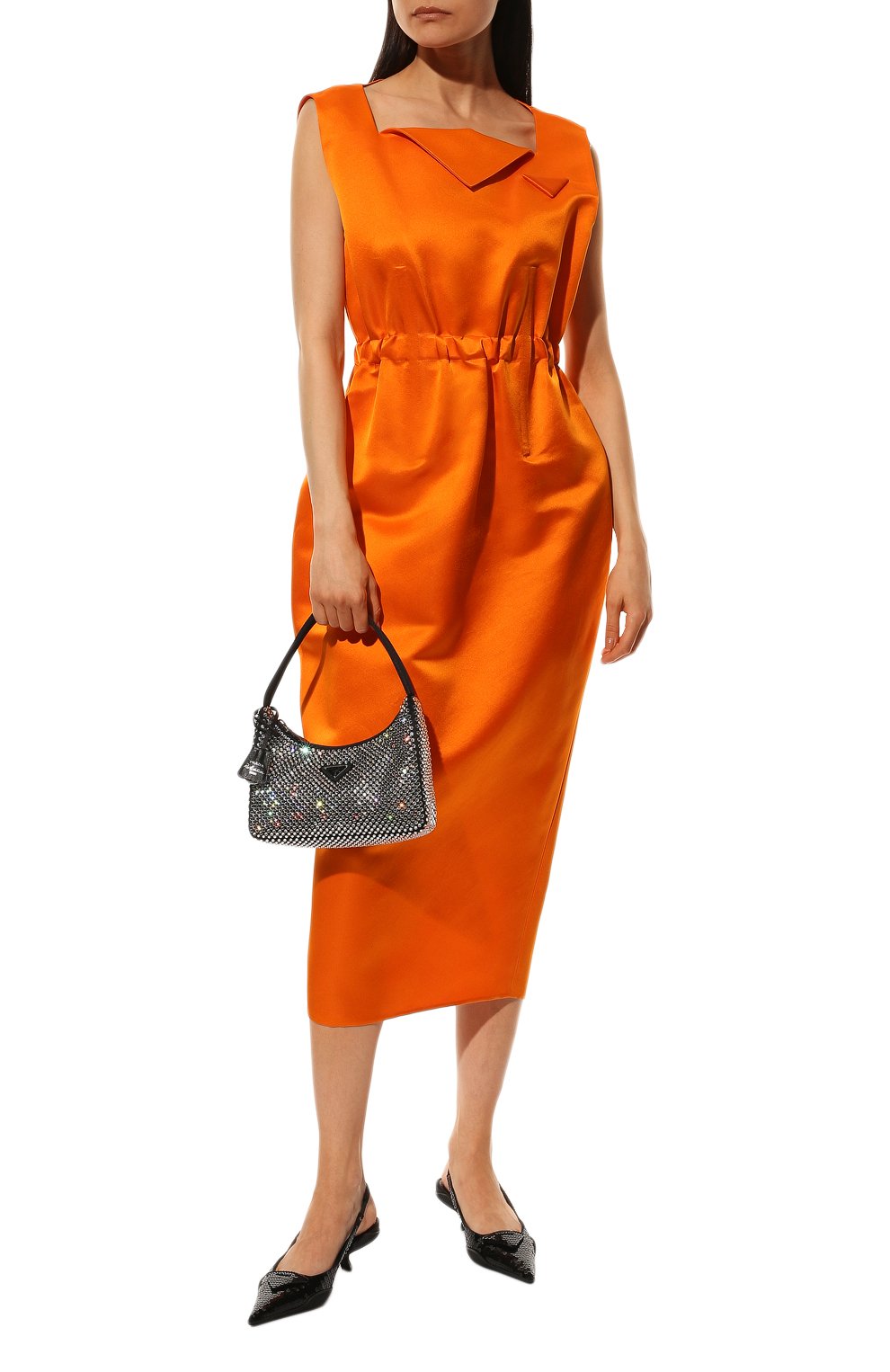 Шелковое платье PRADA, арт. P3H20K-393-F0049-221, фото 2