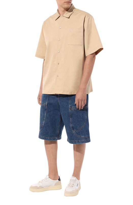 Джинсовые шорты Trussardi Синий, фото 2