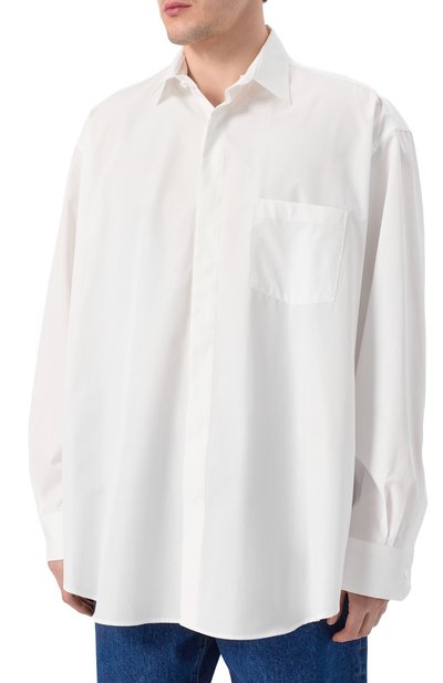 Хлопковая рубашка VETEMENTS, арт. UA66SH400W, фото 3