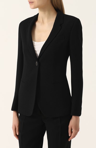 Приталенный однотонный жакет GIORGIO ARMANI, арт. WAG67T/WA525, фото 3