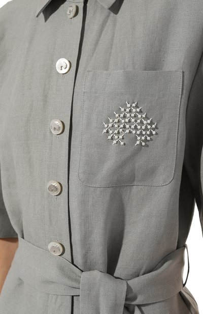 Льняной комбинезон AKHMADULLINA, арт. 1123.3CO402/L723, фото 5