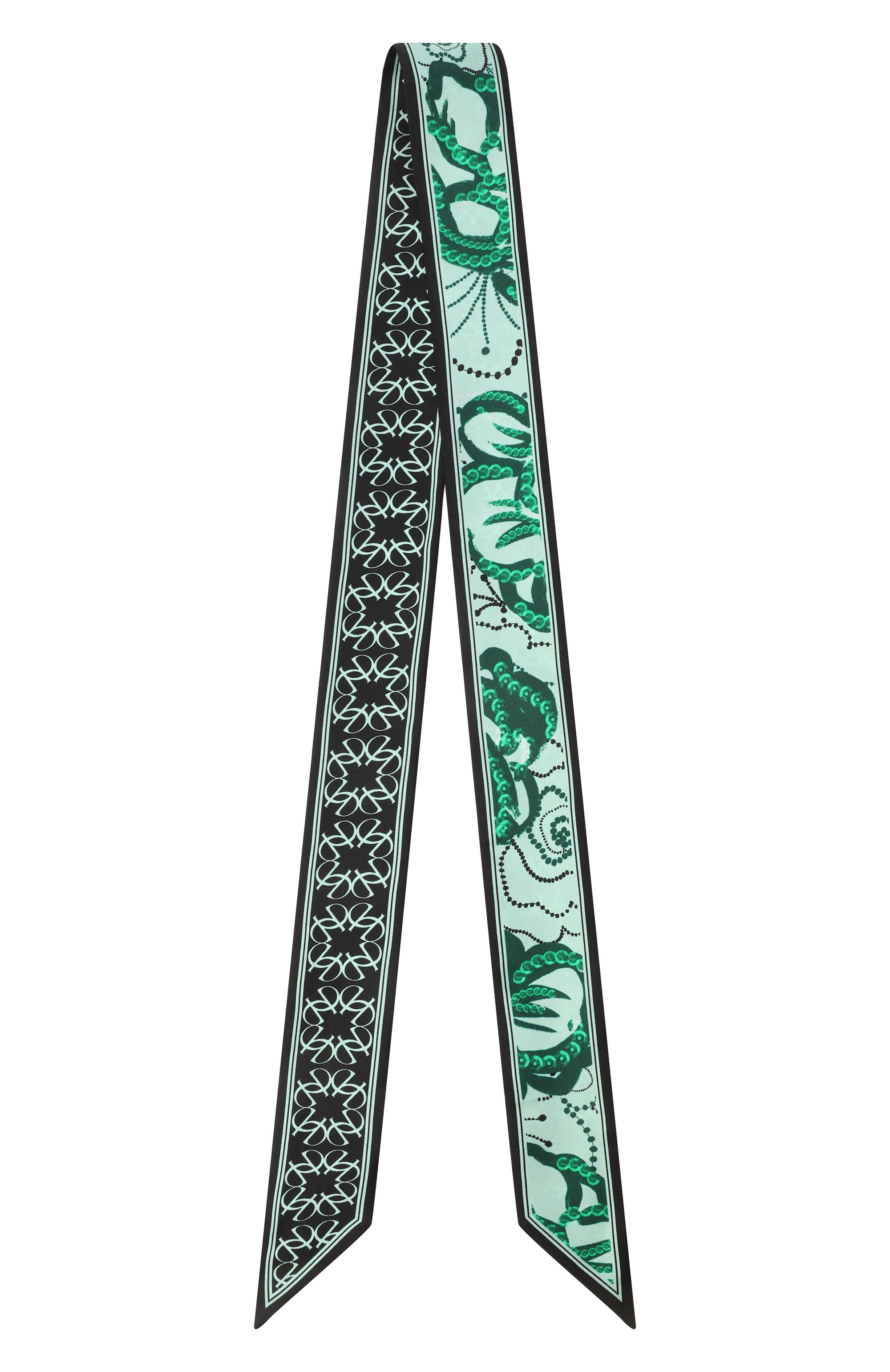 Шелковый шарф-твилли ELIE SAAB, арт. 710009435, фото 4