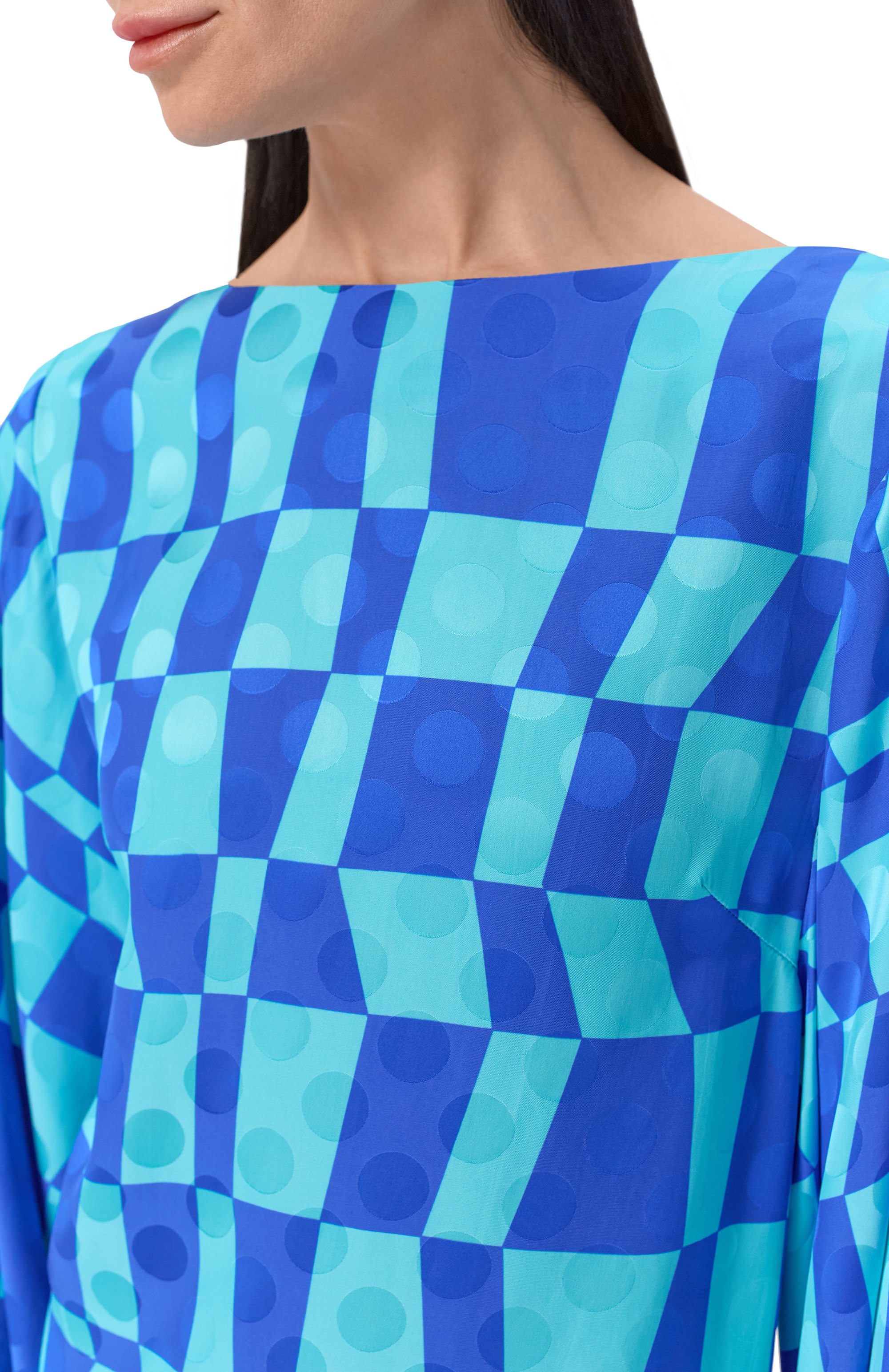 Блузка из вискозы DRIES VAN NOTEN, арт. 010711/3034, фото 5