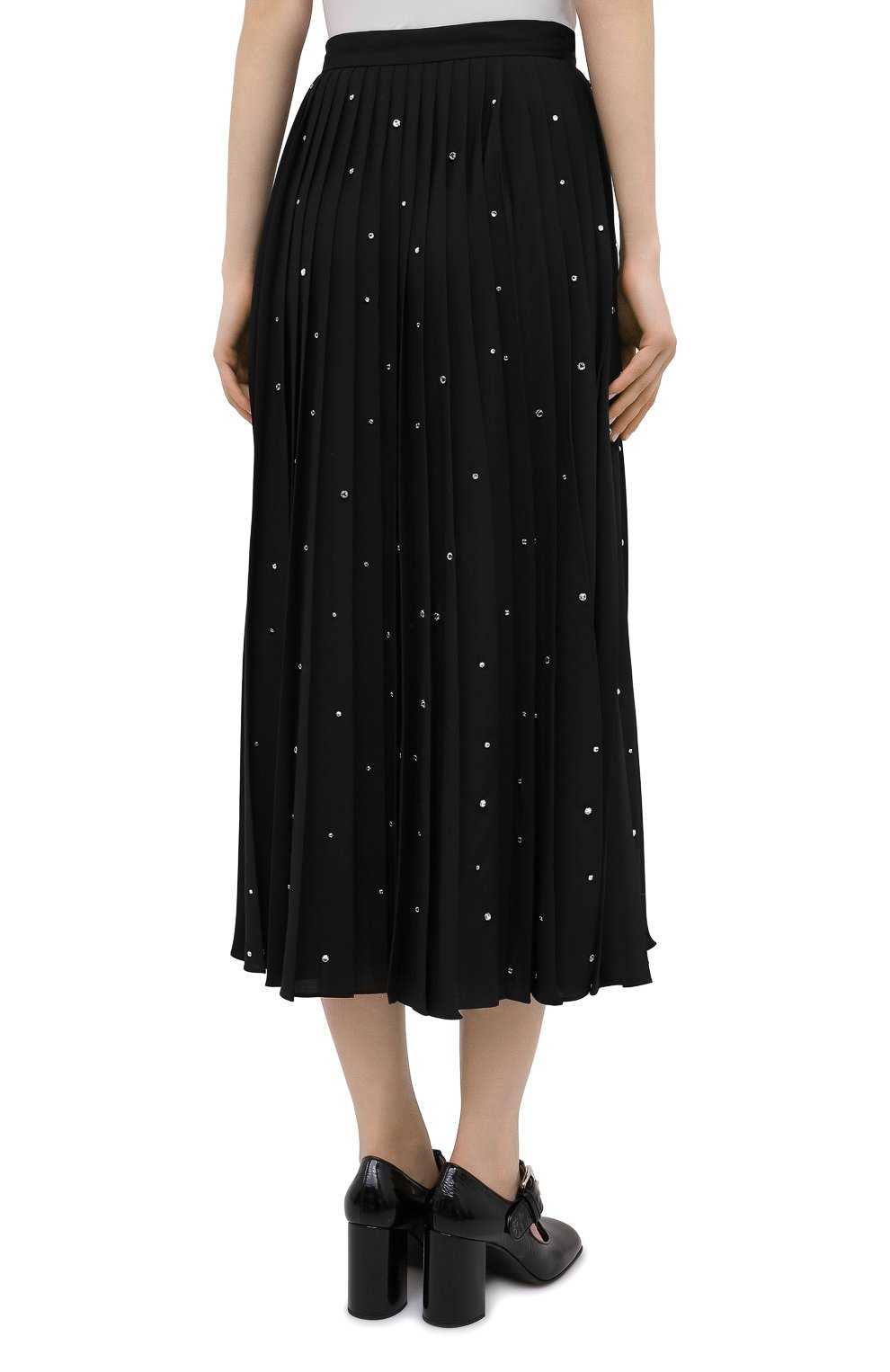 Плиссированная юбка MIU MIU, арт. MG1544-1X96-F0002, фото 4