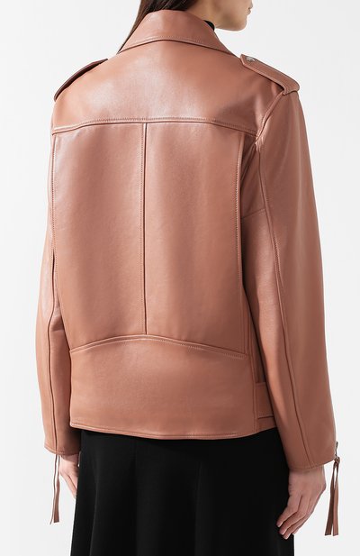 Кожаная куртка с поясом ACNE STUDIOS, арт. A70004, фото 4