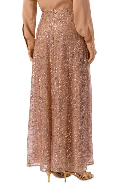 Юбка с отделкой пайетками ELIE SAAB, арт. SK179NRC26/TU024, фото 4