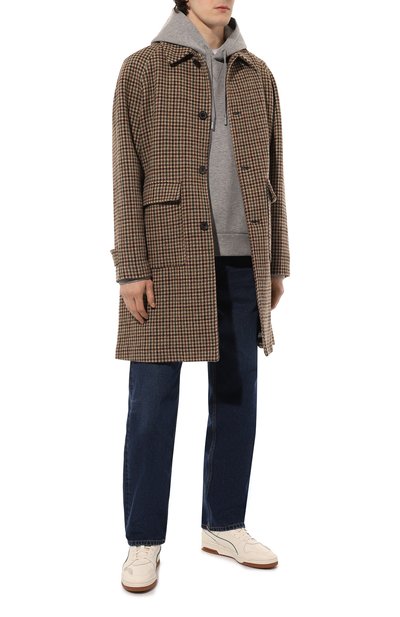 Кожаные кеды puma x butter goods slipstream lo PUMA кремового цвета по цене 13490 руб., арт. 38178701, фото 2 Кожаные кеды puma x butter goods slipstream lo PUMA, арт. 38178701, фото 2