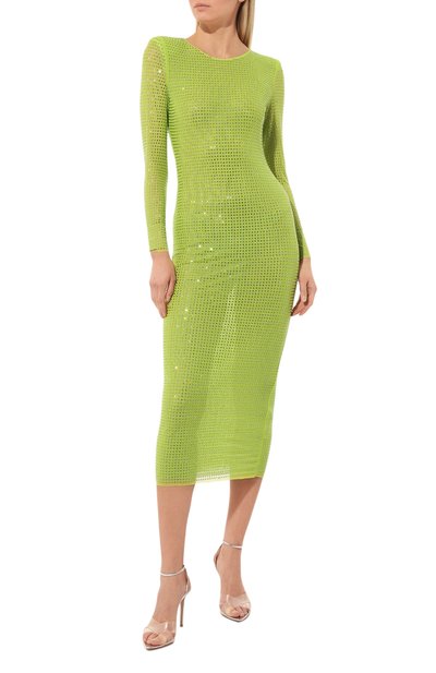 Платье с отделкой стразами SELF-PORTRAIT, арт. RS23-104M-G, фото 2