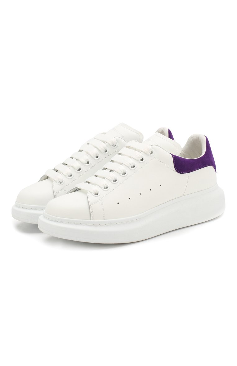 Кожаные кеды oversized ALEXANDER MCQUEEN, арт. 462214/WHGP7, фото 1