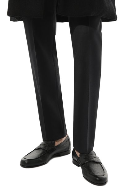 Кожаные пенни-лоферы BARRETT, арт. 171U064.42/CERV0 ASP0RTABILE, фото 3