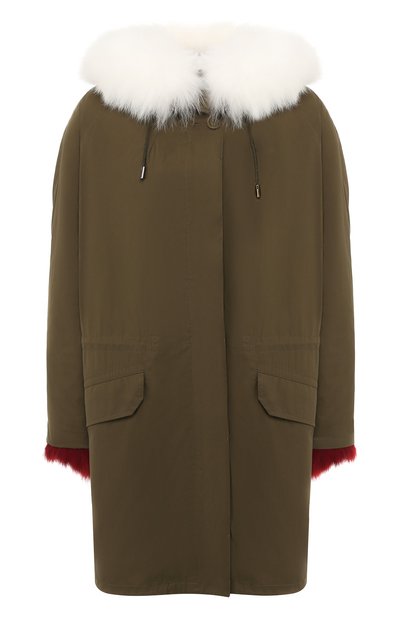 Парка с меховой подкладкой YS ARMY PARIS, арт. AF10890F81X, фото 1
