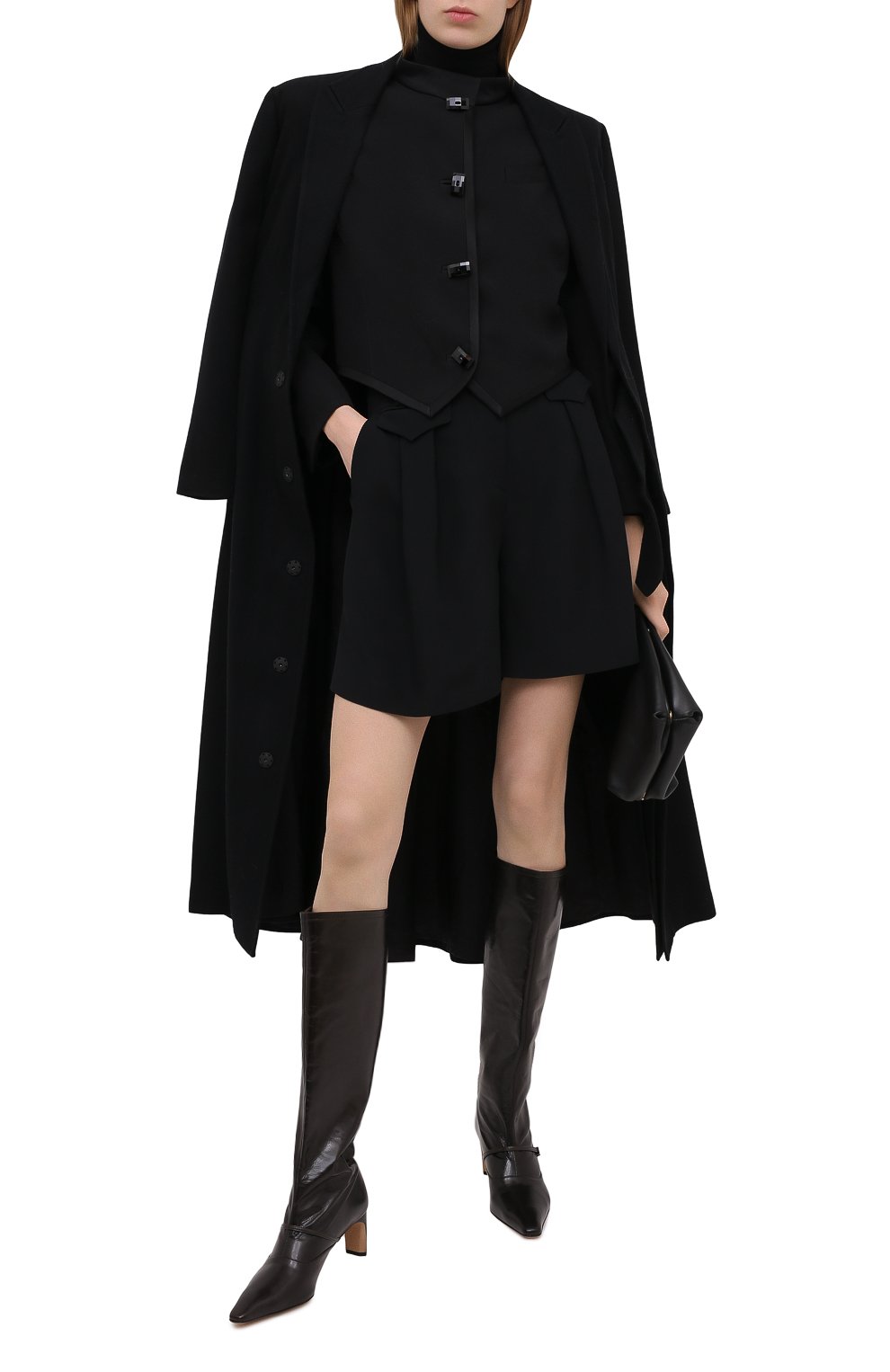 Шорты из вискозы и шелка GIORGIO ARMANI, арт. 0WHPP0ER/T008A, фото 2