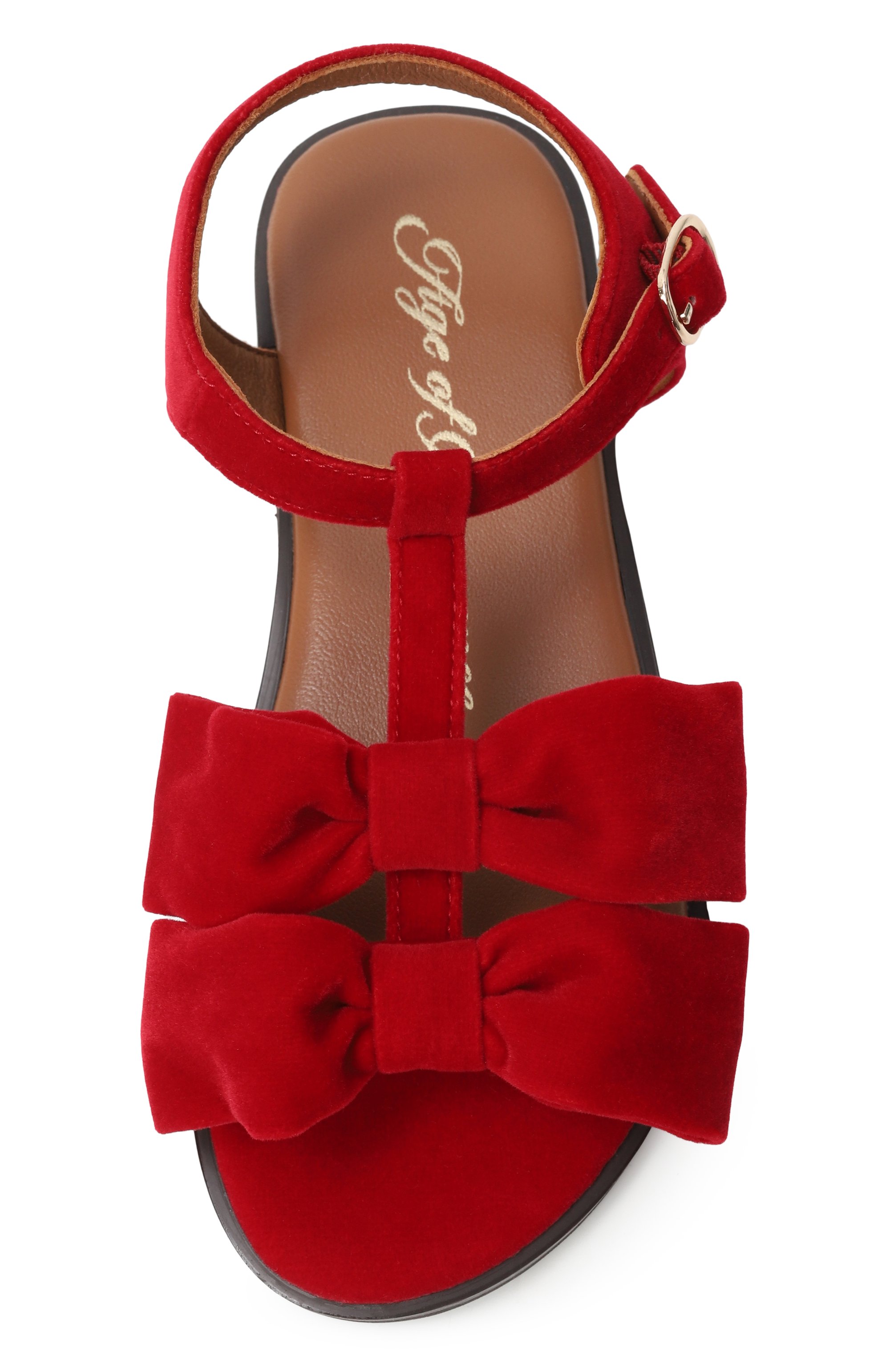 Бархатные сандалии rumi AGE OF INNOCENCE, арт. 000487/RUMI/29, фото 4