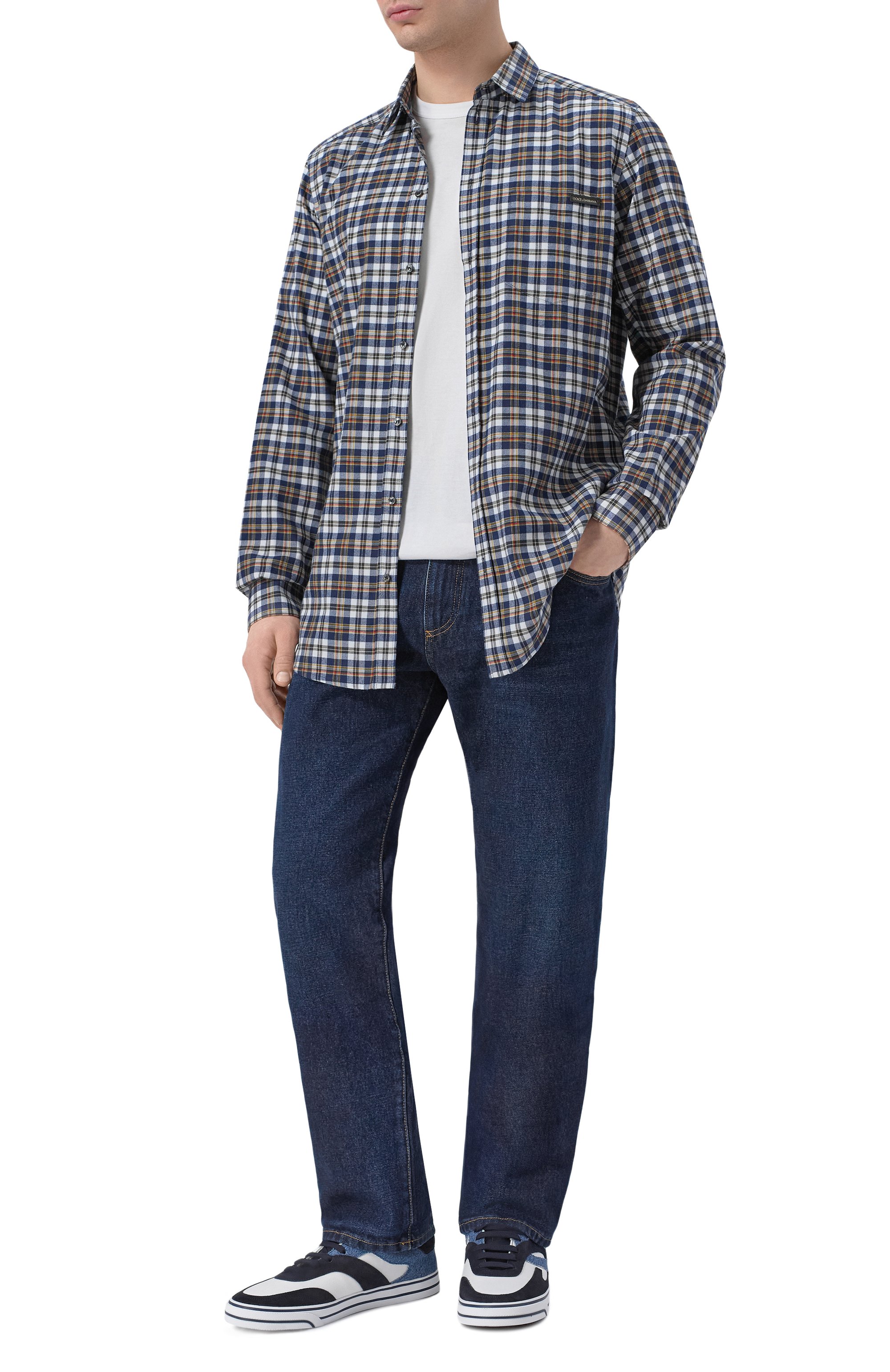 Комбинированные кеды dg sailing DOLCE & GABBANA, арт. CS2385/AY799, фото 2