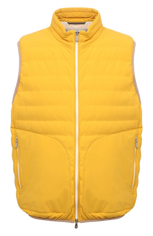 Пуховый жилет Brunello Cucinelli MM4031913 Жёлтый MM4031913
