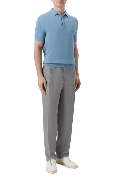 Льняные брюки KITON, арт. UPN01H09690, фото 2