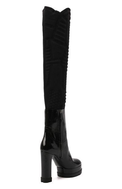 Комбинированные ботфорты CASADEI, арт. 1S186T1201T03289000, фото 4