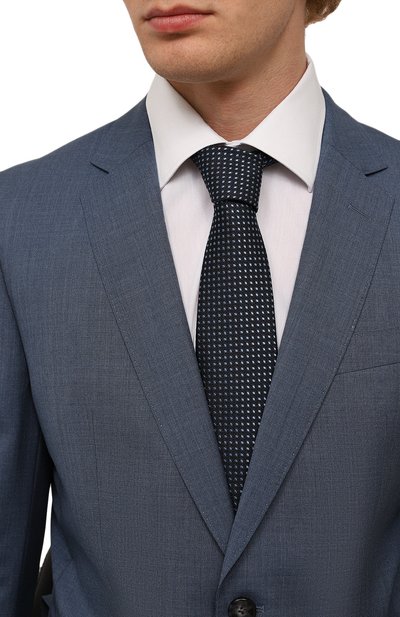 Галстук из шелка и шерсти KITON, арт. UCRVKPC08H37, фото 2