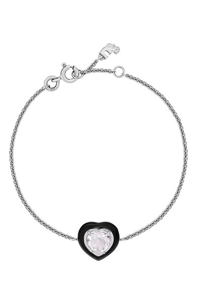 Браслет с хрусталем и черной эмалью courage MOONKA, арт. crg-br-crs, фото 1