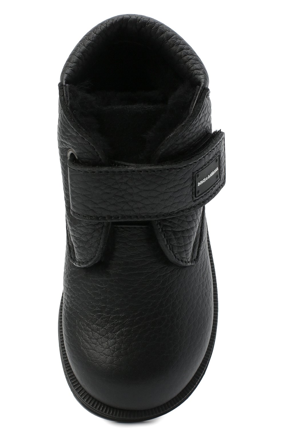 Кожаные ботинки DOLCE & GABBANA, арт. DL0023/AU492, фото 4