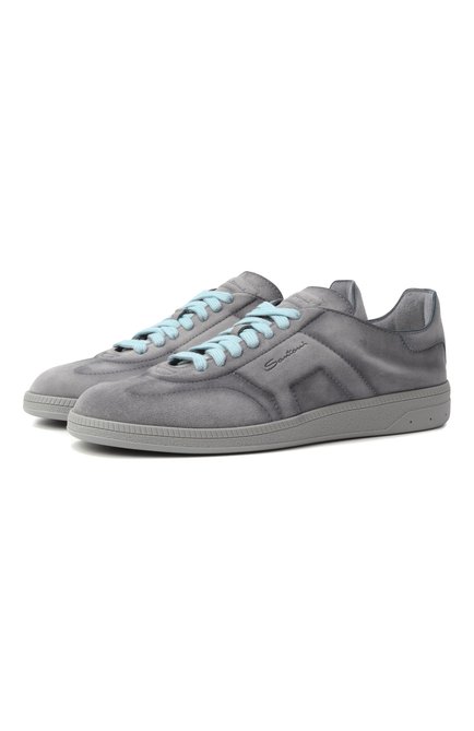 Женские замшевые кеды SANTONI, арт. WBPG61415AIATTYD