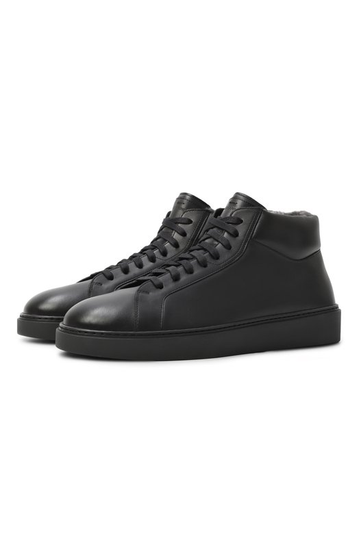 Кожаные кеды Magnanni 24722/B0WEN Чёрный 24722/B0WEN
