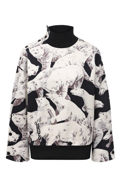 Женский хлопковый пуловер polar bear KENZO, арт. FB62SW6414M0