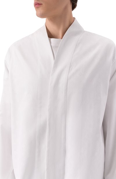 Хлопковая рубашка CASABLANCA, арт. M-AW25-SH-231-01, фото 5